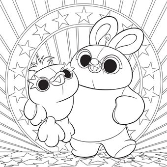 Les Grands carrés Disney Boules de poils