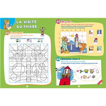 100 Jeux de vacances avec Sami et Julie Du CE2 au CM1 (8-9 ans) - Cahier de vacances 2023