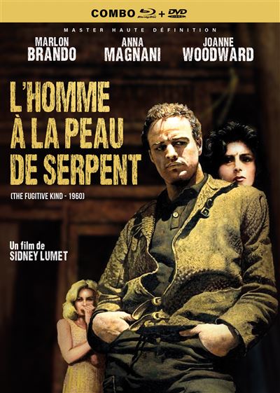 L'Homme à la peau de serpent Combo Blu-ray DVD