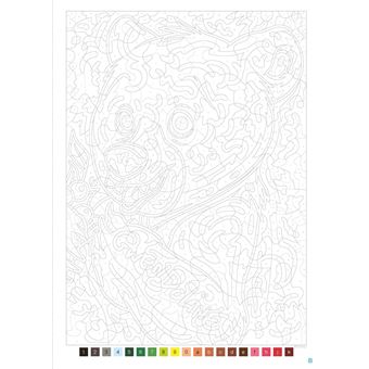 Coloriages mystères - Grands classiques Spécial Portraits