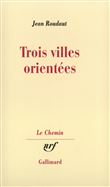 Trois villes orientées