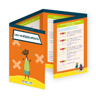 L’école en poche Les multiplications