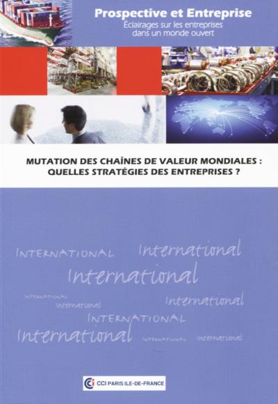 Les Chaînes De Valeur Mondiales Place De La France Broché Corinne Vadcar Achat Livre Fnac 1301