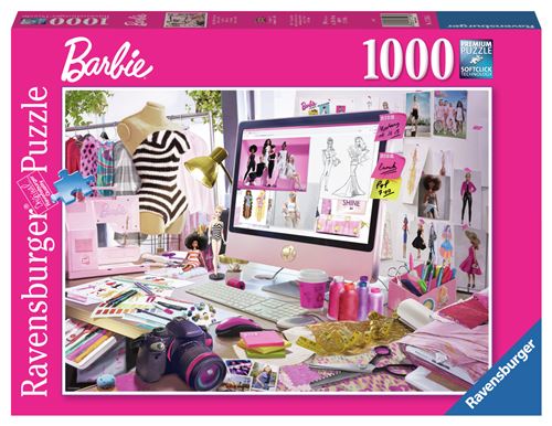 Puzzle Barbie The Artists Desk Ravensburger 1000 Pièces