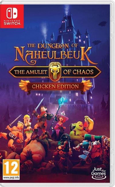 Le Donjon de Naheulbeuk L'Amulette du Désordre Chicken Edition Nintendo Switch État correct - Just for Games reconditionné disponible sur Fnac