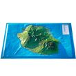 Carte en relief de La Réunion