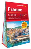 France 1/1.600.000 (carte format poche laminée)