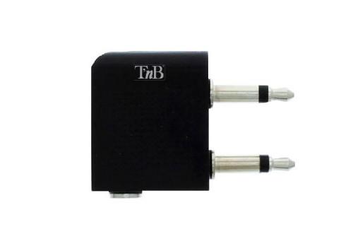 TNB MUSIC - Adaptateur audio casque/écouteurs pour avion - noir - Accessoire  audio - Achat & prix