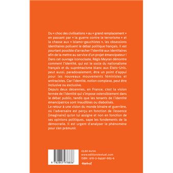 Obsessions identitaires