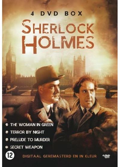 SHERLOCK HOLMES-BOX-4 DVD-VN