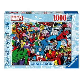 Puzzle 1000 p - marvel (challenge puzzle) - 1