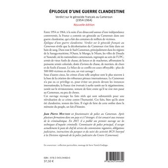 Épilogue d'une guerre clandestine (Nouvelle édition)