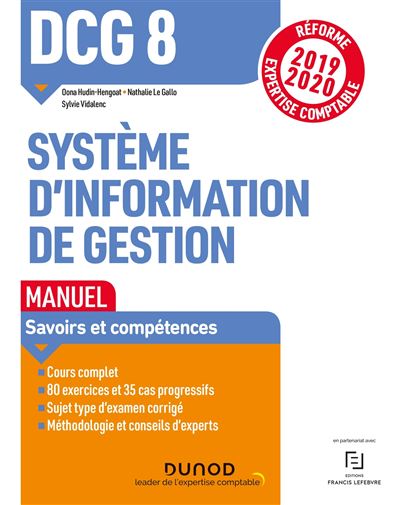 Dcg 8 systemes d'information de gestion manuel
