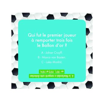 Game box Quiz Football