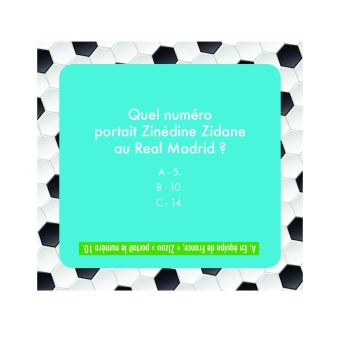 Game box Quiz Football