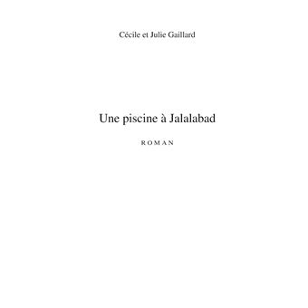Une piscine à Jalalabad
