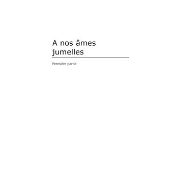 A nos âmes jumelles