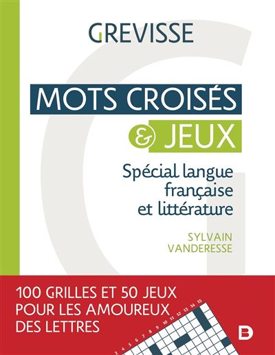 Mots croisés et jeux - Sylvain Vanderesse - broché