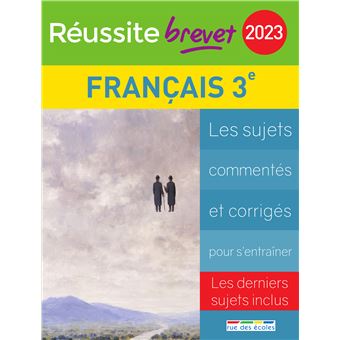 Réussite brevet 2023 français 3e