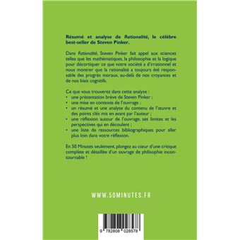 Rationalité (Résumé et analyse du livre de Steven Pinker)