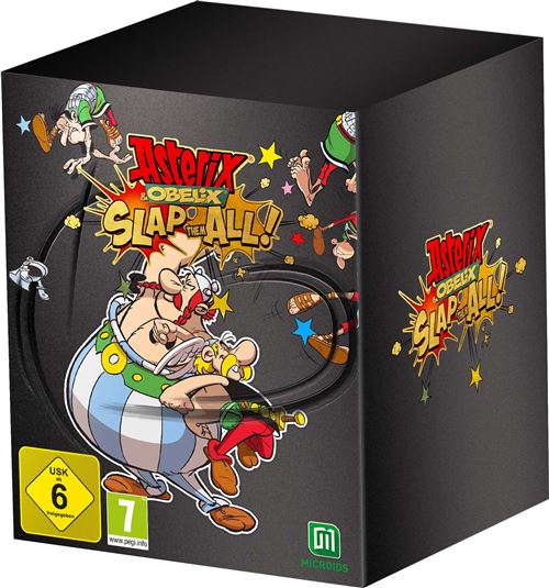 Pochette avant du jeu Astérix et Obélix Baffez-les tous Edition Collector PS4
