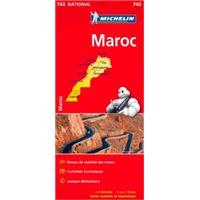 Carte Maroc Michelin