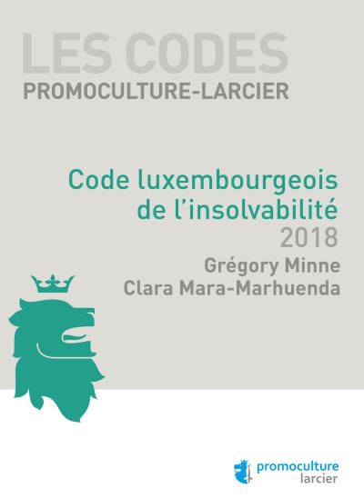 Code Larcier Luxembourg - Code luxembourgeois de l'insolvabilité