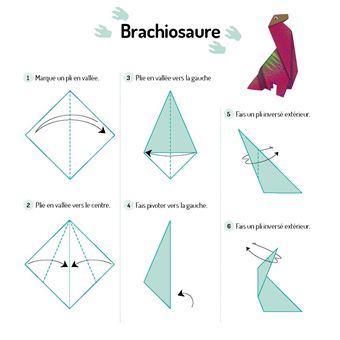 Atelier origami : Dinosaures