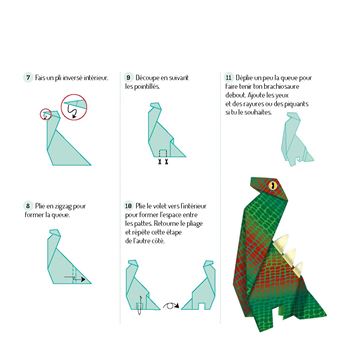 Atelier origami : Dinosaures