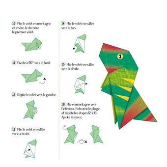 Atelier origami : Dinosaures