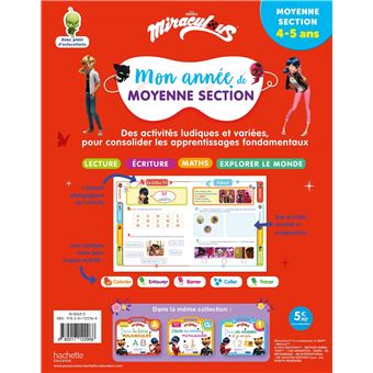 Miraculous - Mon année de Moyenne Section 4-5 ans