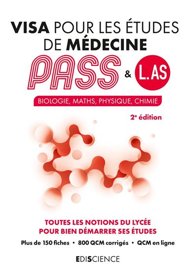 Visa pour la PASS Biologie Maths Physique Chimie