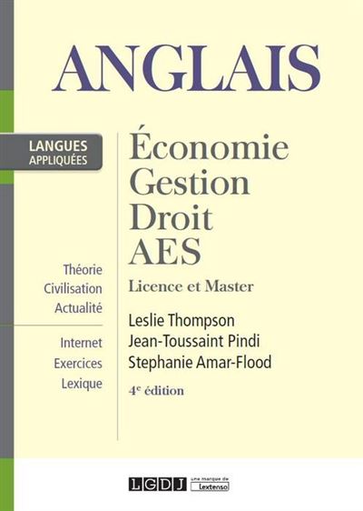 Anglais - Leslie Thompson - broché