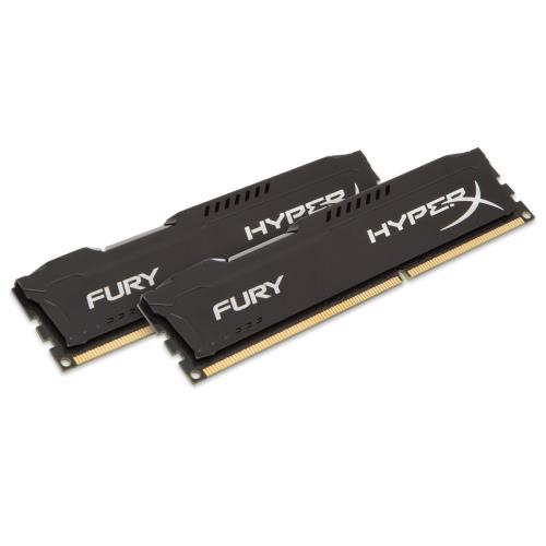 Mémoire Kingston HyperX Fury Black DIMM DDR3 1866 MHz 8 Go (2 x 4 Go)