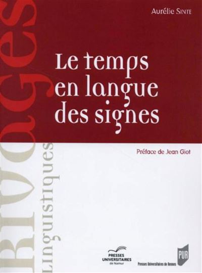 Le temps en langue des signes
