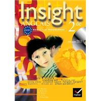 Insight Anglais 2de éd 2005 - Livre de l'élève + CD audio élève