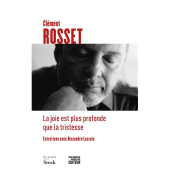 La joie est plus profonde que la tristesse