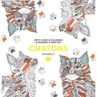 Le petit livre de coloriages : Chatons
