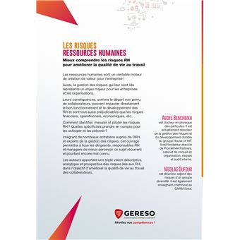 Les risques ressources humaines