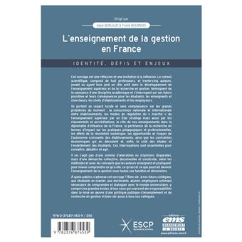 L'enseignement de la gestion en France