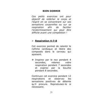 Ma boîte à outils Sophro compétition sportive