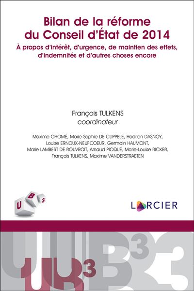 Bilan de la réforme du Conseil d'État de 2014