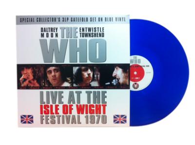 Live at the Isle of Wight 1970 Edition exclusive Fnac vinyl bleu, label blanc rouge mods target