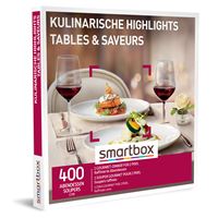 Coffret cadeau Smartbox Tables & Saveurs
