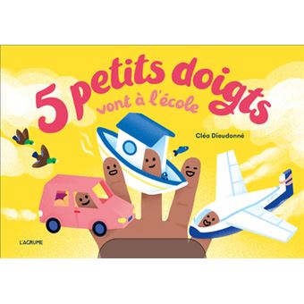 5 petits doigts vont à l'école