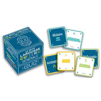 Quiz Petit Larousse Culture Generale Boite Ou Accessoire Collectif Achat Livre Fnac