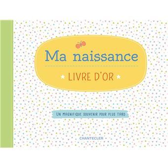 Ma naissance Livre d'or