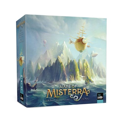 Jeu de Strategie Maps Of Misterra Sit Down