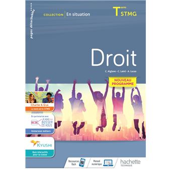 En situation Droit Terminale STMG - cahier de l'élève - Éd. 2020