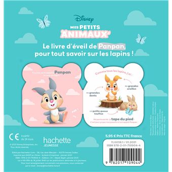 DISNEY BABY - Mes Petits Animaux - Je suis Panpan